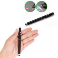 Laser Pointer with LED Light and Stylus